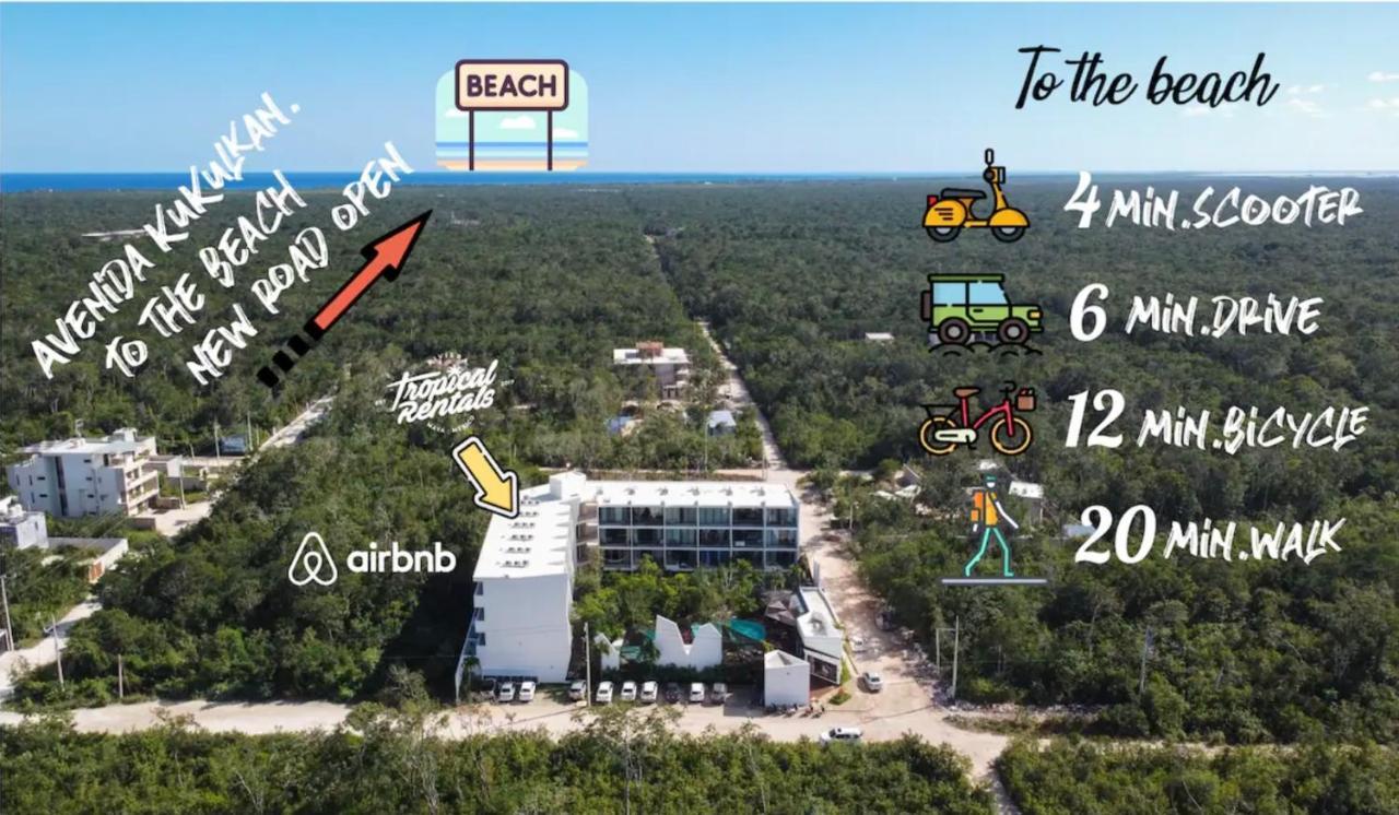 Entire Apartment At Dk Tulum Exterior foto